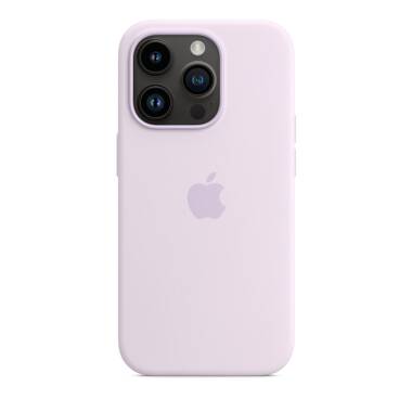 Etui do iPhone 14 Pro Apple Silicone Case z MagSafe - liliowy
