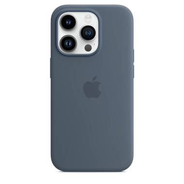 Etui do iPhone 14 Pro Apple Silicone Case z MagSafe - sztormowy błękit