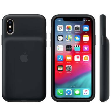 Etui do iPhone Xs Max Apple z baterią w kolorze czarnym