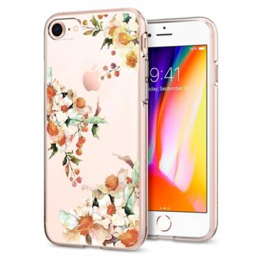 Etui do iPhone 7/8/SE 2020 Spigen Aquarella Primirose