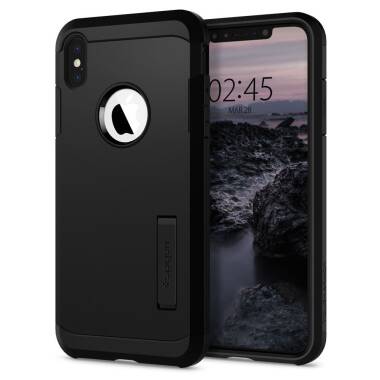 Etui do iPhone X/Xs Spigen Tough Armor - czarne