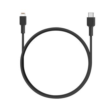 Przewód ze złącza Lightning na USB-C Aukey CB-CL1 1,2 m biały