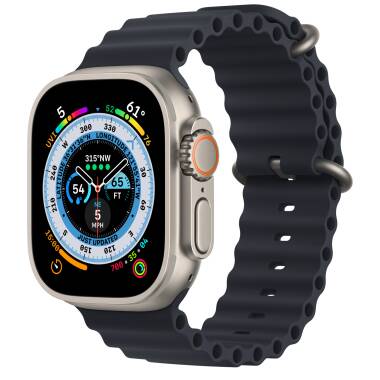 Apple Watch Ultra 49mm + Cellular tytan z paskiem Ocean w kolorze północ 