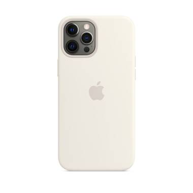 Etui do iPhone 12 Pro Max Apple Silicone Case z MagSafe - białe