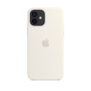 Etui do iPhone 12/12 Pro Apple Silicone Case z MagSafe - białe