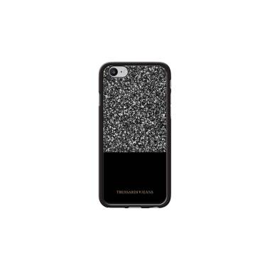 Etui do iPhone 7/8/SE 2020 TRUSSARDI Pro - czarne