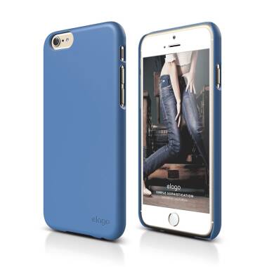 Etui do iPhone 6/6S Elago Slim Fit 2 Royal - niebieskie