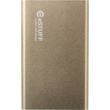 Bateria zewnętrzna eSTUFF Power Bank 4.000 mAh - złota