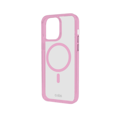 RZESZÓW Etui do iPhone 15 Pro SBS Mag Frame - różowe 8018417480010