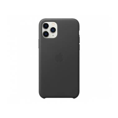 Etui do iPhone 11 Pro Max Apple Leather Case - czarne 