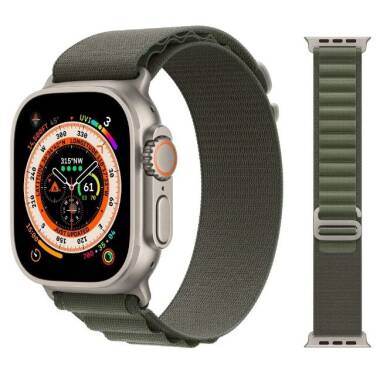 Pasek Alpine zielony Apple watch 49 mm