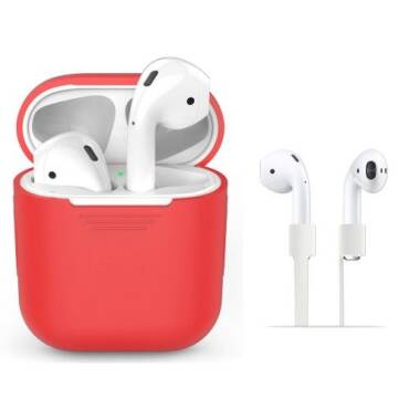 Etui do AirPods TECH-PROTECT - czerwone