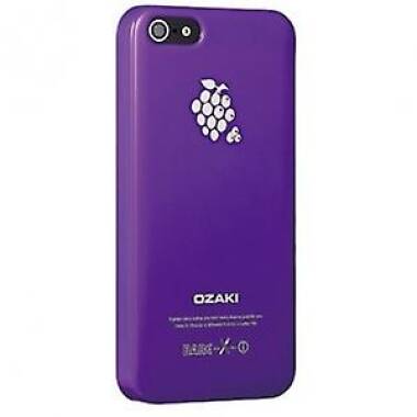 Etui do iPhone 5/5s/SE Ozaki O!coat Fruit - fioletowe