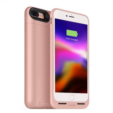 Etui z baterią 2420mAh do iPhone 7/8 plus Mophie Juice Pack Air - różowe 