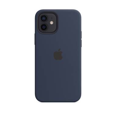 Etui do iPhone 12/12 Pro Apple Silicone Case z MagSafe - granatowe