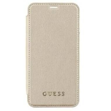 Etui do iPhone X/Xs GUESS Idirescent Book - złote 
