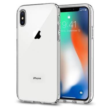 Etui iPhone X SPIGEN SGP Liquid Crystal - przeźroczyste