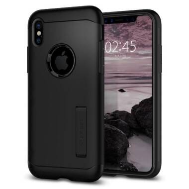 Etui iPhone X SPIGEN SGP Slim Armor Black