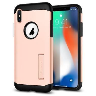 Etui iPhone X SPIGEN SGP Slim Armor Blush Gold