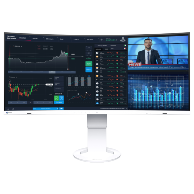 Monitor 37,5'' EIZO FlexScan EV3895 3840 x 1600 4K/UW - biały