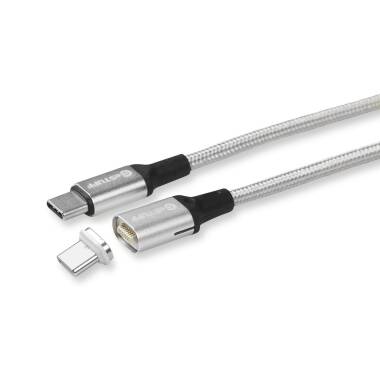 Magnetyczny Przewód USB-C dla MacBooka Estuff ES604260 - srebrny