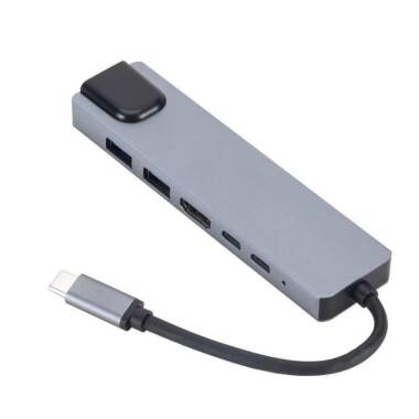 Przejściówka eSTUFF ES623012 Multifunction USB-C 