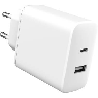 Ładowarka sieciowa eStuff Home Charger USB-C 32W - biała