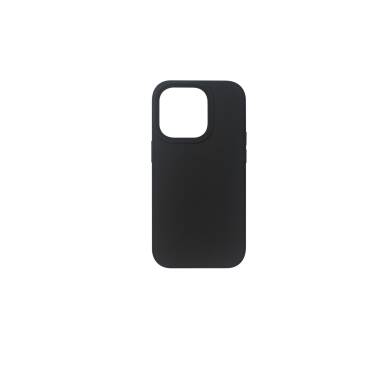 Etui do iPhone 14 Pro eSTUFF Magnetic Silicone - czarne 