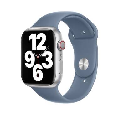 Pasek do Apple Watch 42//44/45/49 mm Silicone - Slate Blue