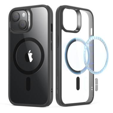 Etui do iPhone 15 ESR Hybrid Case Magsafe - przezroczyste/czarne