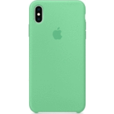 Etui do iPhone Xs Max Apple Silicone - zielone 