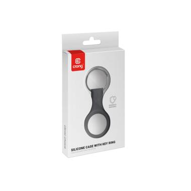 Etui do Apple Airtag Crong silicone case - czarne
