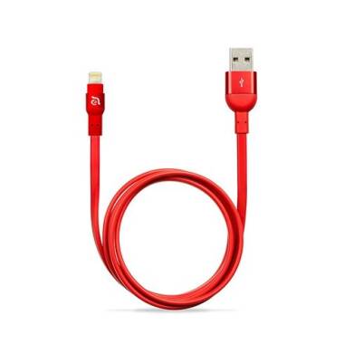 Kabel do iPhone/iPad Lighting PeAk - czerwony