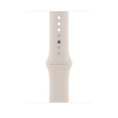 Apple Pasek silikonowy 38/40/41 mm w kolorze księżycowej poświaty
