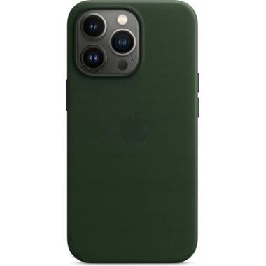 Etui do iPhone 13 Pro Max Apple Leather Case - Sequoia Green