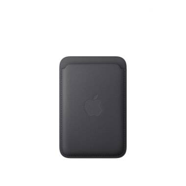 RZESZÓW Portfel Apple z tkaniny FineWoven z MagSafe do iPhonea - czarny MGHA4ZM/A