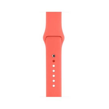 Pasek do Apple Watch 42 mm sylikonowy różowy 