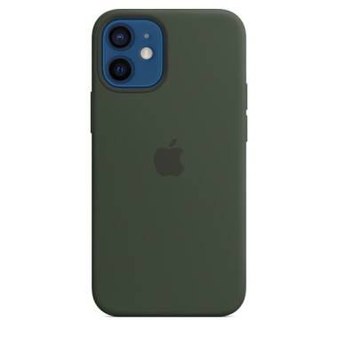 Etui do iPhone 12 mini Apple Silicone Case z MagSafe - cypryjska zieleń 