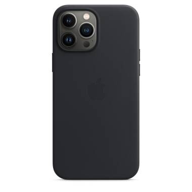 Etui do iPhone 13 Pro Max Apple Leather Case z MagSafe - czarny 