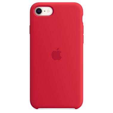 Etui do iPhone SE2 Applle Silicone Case - czerwony