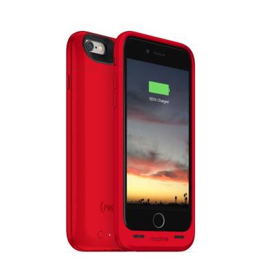 Etui z baterią 2750mAh do iPhone 6/6S Mophie juice pack air - czerwone