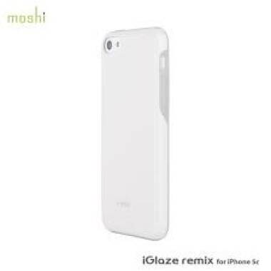 Etui do iPhone 5C Moshi iGlaze Remix - białe 