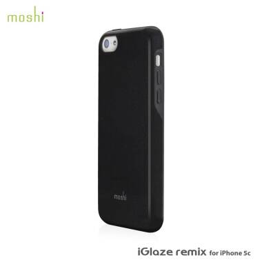 Etui do iPhone 5C Moshi iGlaze Remix - czarne