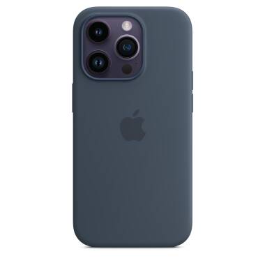 Etui iPhone 14 Pro Silicone Case z MagSafe Apple - sztormowy błękit