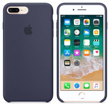 Etui do iPhone 7/8 Plus Apple Silicone - nocny błękit