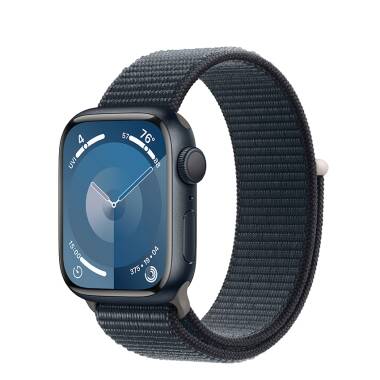 Apple Watch S9 41mm aluminium w kolorze północy z opaską sportową w kolorze północy