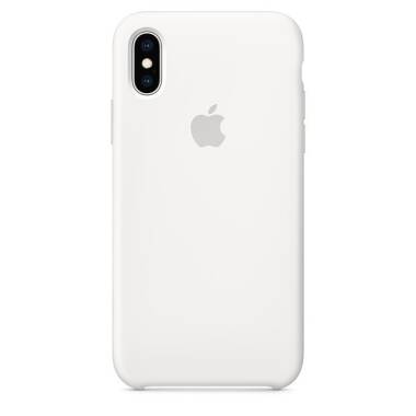 Etui do iPhone X/Xs Apple Silicone Case - białe