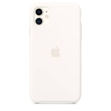 Etui do iPhone 11 Apple Silicone Case - Białe