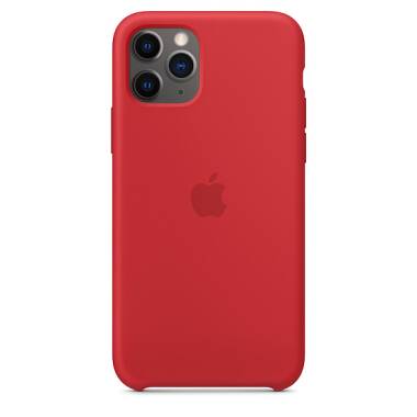 Etui do iPhone 11 Pro Apple Silicone Case - czerwone