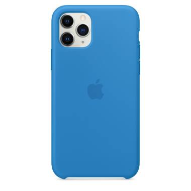Etui do iPhone 11 Pro Apple Silicone Case błękitna fala